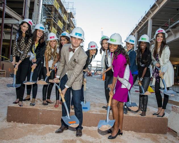 Miss Universe tours LINQ Las Vegas site in Las Vegas, NV