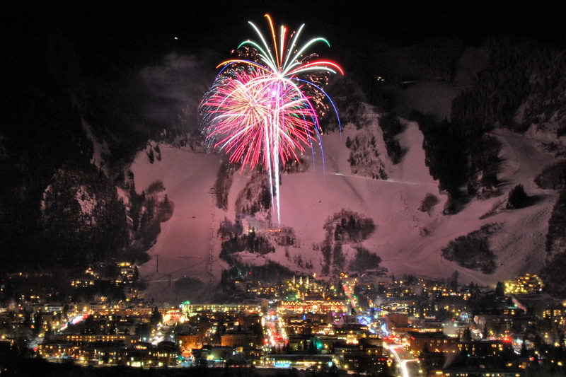 The Scene New Year's Eve in Aspen Haute Living