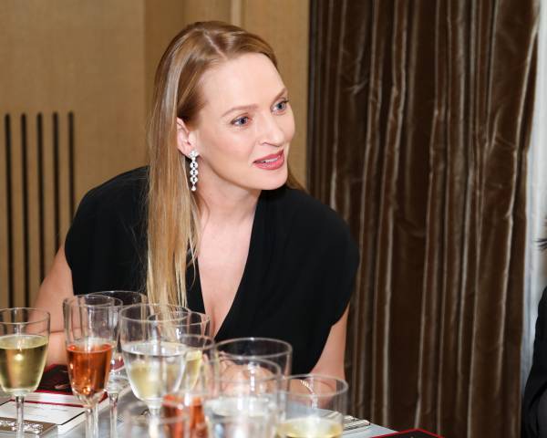 CHOPARD and UMA THURMAN HOST COCKTAIL AND DINNER TO CELEBRATE AN EXCLUSIVE VIEWING OF MARILYN FOREVER