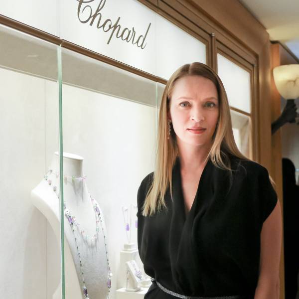 CHOPARD and UMA THURMAN HOST COCKTAIL AND DINNER TO CELEBRATE AN EXCLUSIVE VIEWING OF MARILYN FOREVER