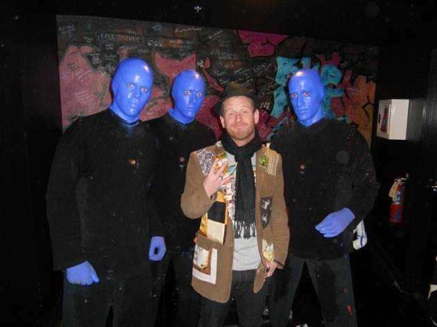 12.30.12 Corey Taylor of Slipknot at Blue Man Group Las Vegas