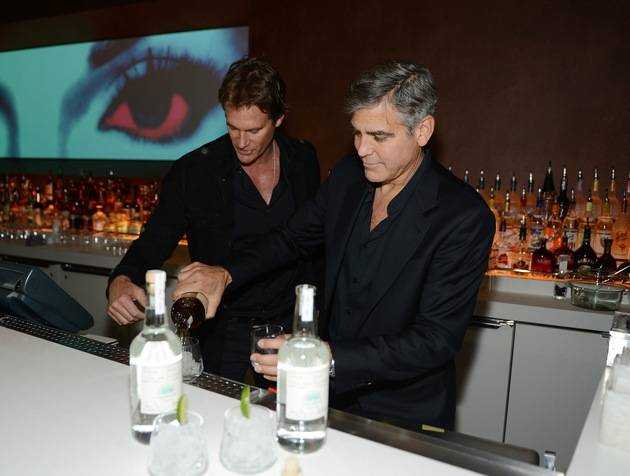 Casamigos Tequila Founders George Clooney, Rande Gerber and Partner Mike Meldman Celebrate The Launch of Casamigos At Andrea’s