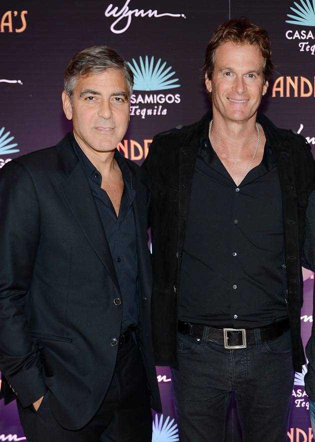 Casamigos Tequila Founders George Clooney, Rande Gerber and Partner Mike Meldman Celebrate The Launch of Casamigos At Andrea's