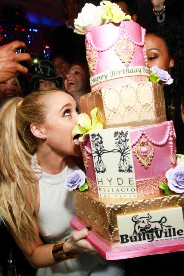 Glee's Becca Tobin celebrates birthday at Hyde Bellagio, Las Vegas, 1.26.13 ( 3 )