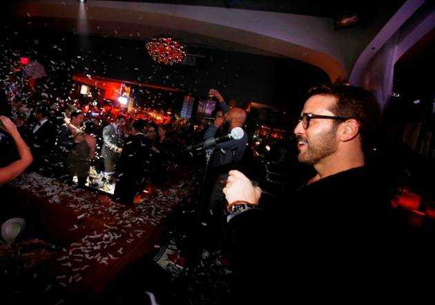 Jeremy Piven and Common Countdown NYE at Hyde Bellagio, Las Vegas 12.31.12