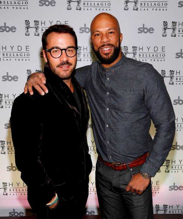 Jeremy Piven and Common at Hyde Bellagio, Las Vegas 12.31.12