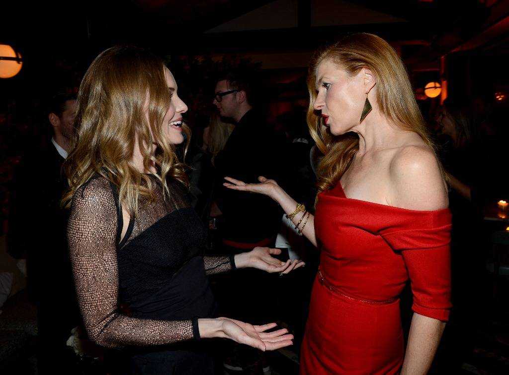Kate Bosworth & Connie Britton at the Audi pre-Golden Globes party