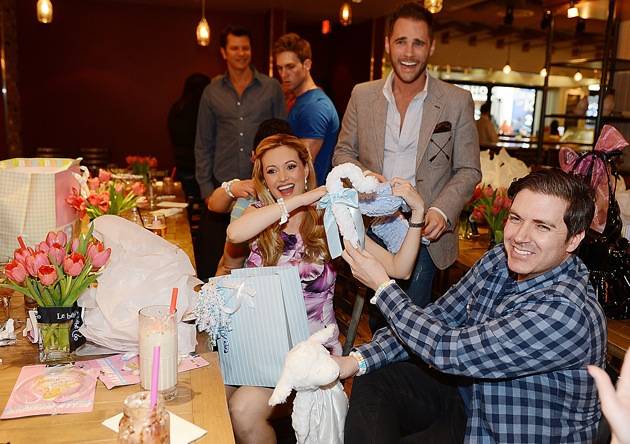 Holly Madison Celebrates Vegas Baby Shower With Help From Le bebe Coo! At Meatball Spot