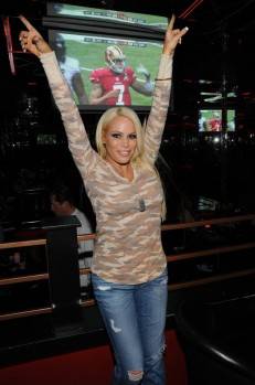 Haute Event: Internet Bikini Model Bobbi Billard Hosts a Super Bowl