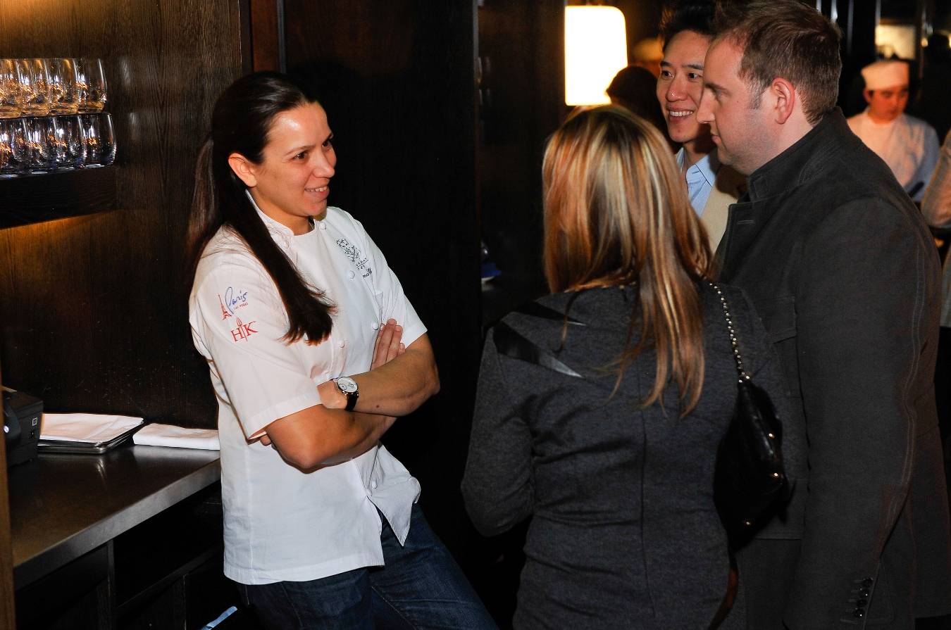 Christina Wilson Mingles with Guests at Preview of Vegas Uncork'd by Bon Appetit