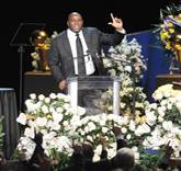 Jerry Buss Memorial Held at Nokia Theatre in Los Angeles