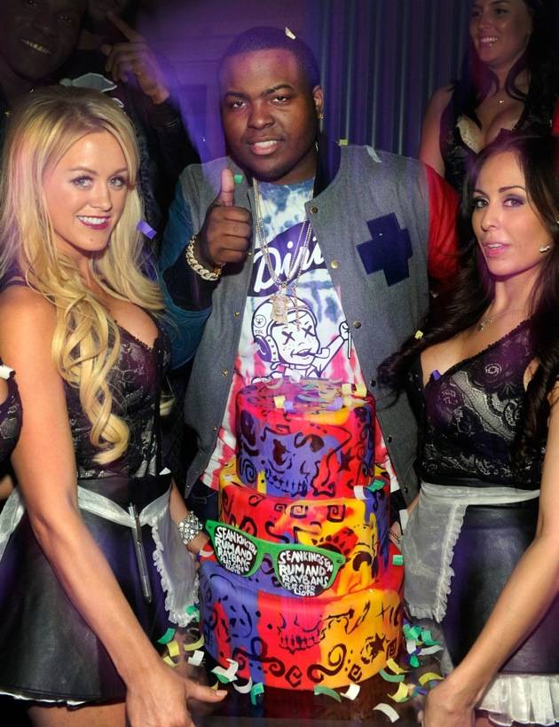 Sean Kingston Celebrates His Birthday At Chateau Nightclub at Paris Hotel and Casino