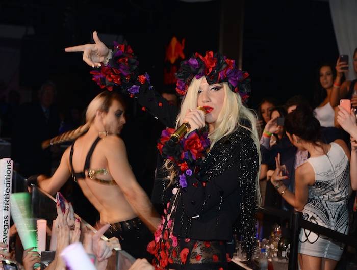 Pop Sensation Ke$ha Celebrates PURE Nightclub's Anniversary With Live Performance