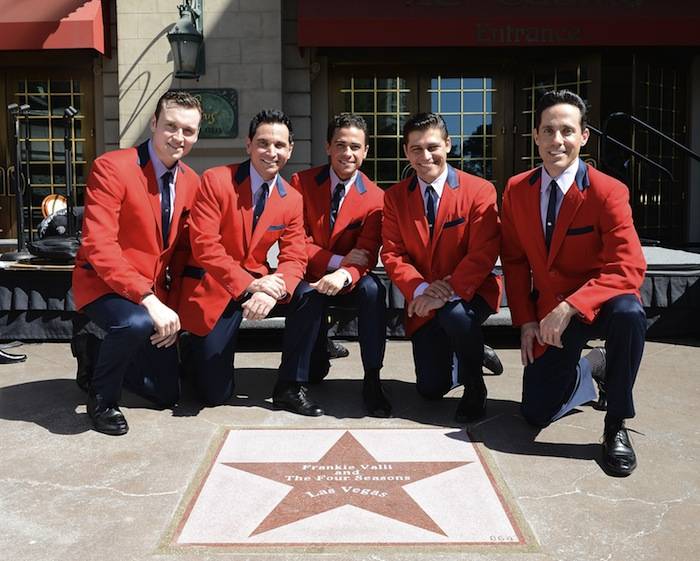 Frankie Valli And The Four Seasons Receive Star On 