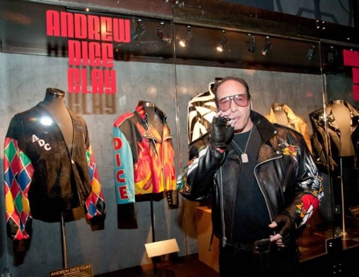 3.12.13 Andrew Dice Clay Unveils His Memorabilia Case in Honor of His Residency at Vinyl in Hard Rock Hotel & Casino, credit Pat Gray-Erik Kabik Photography
