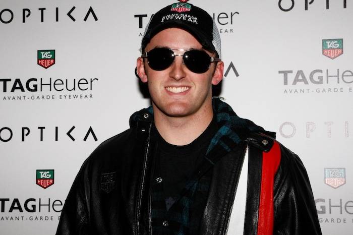 Austin Dillon with TAG sunglasses at Optica-Venetian, Las Vegas, 3.8.13