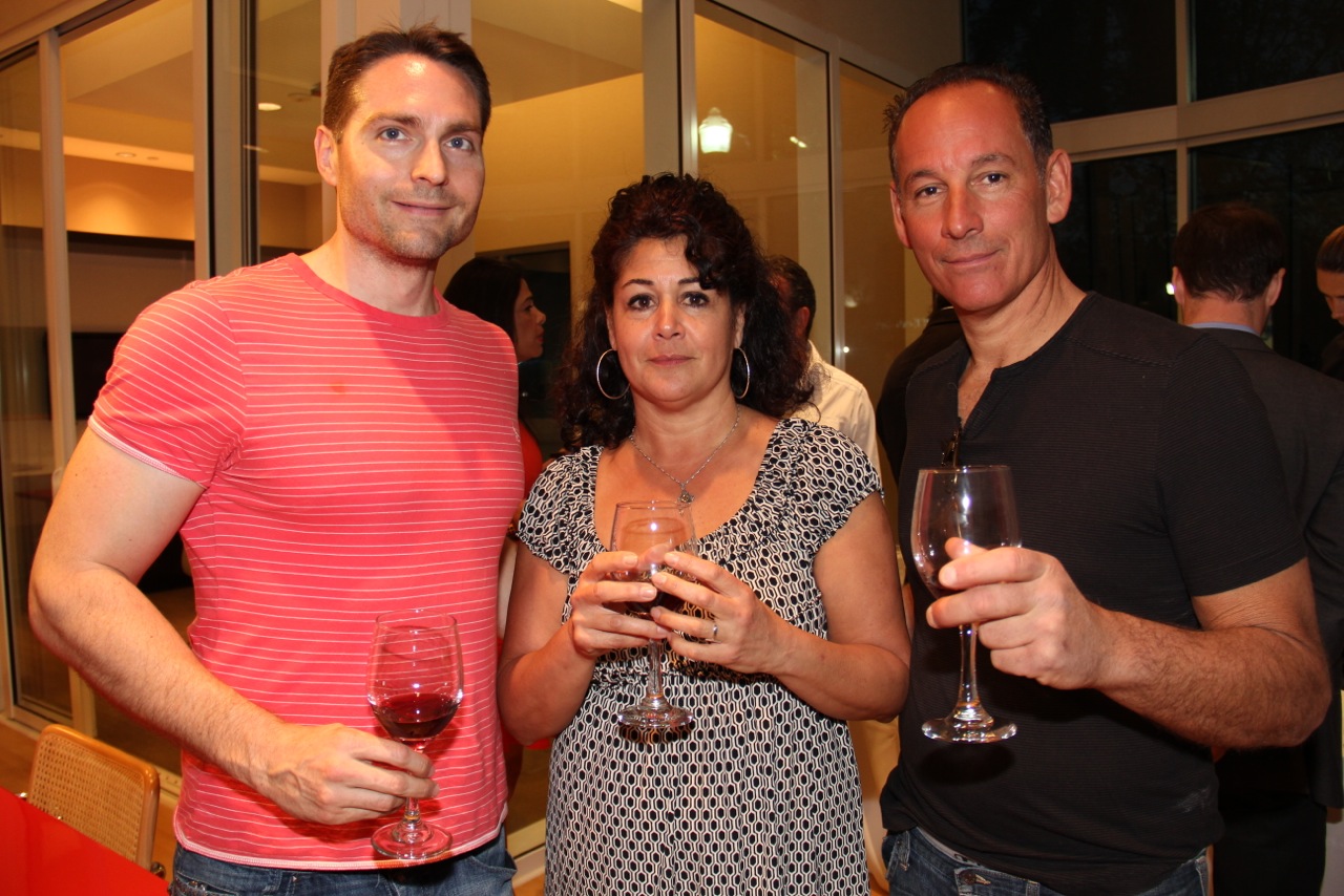 Brian Carter, Joanne Venezia, Frank Venezia