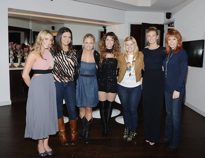 Country Music Stars Backstage at 