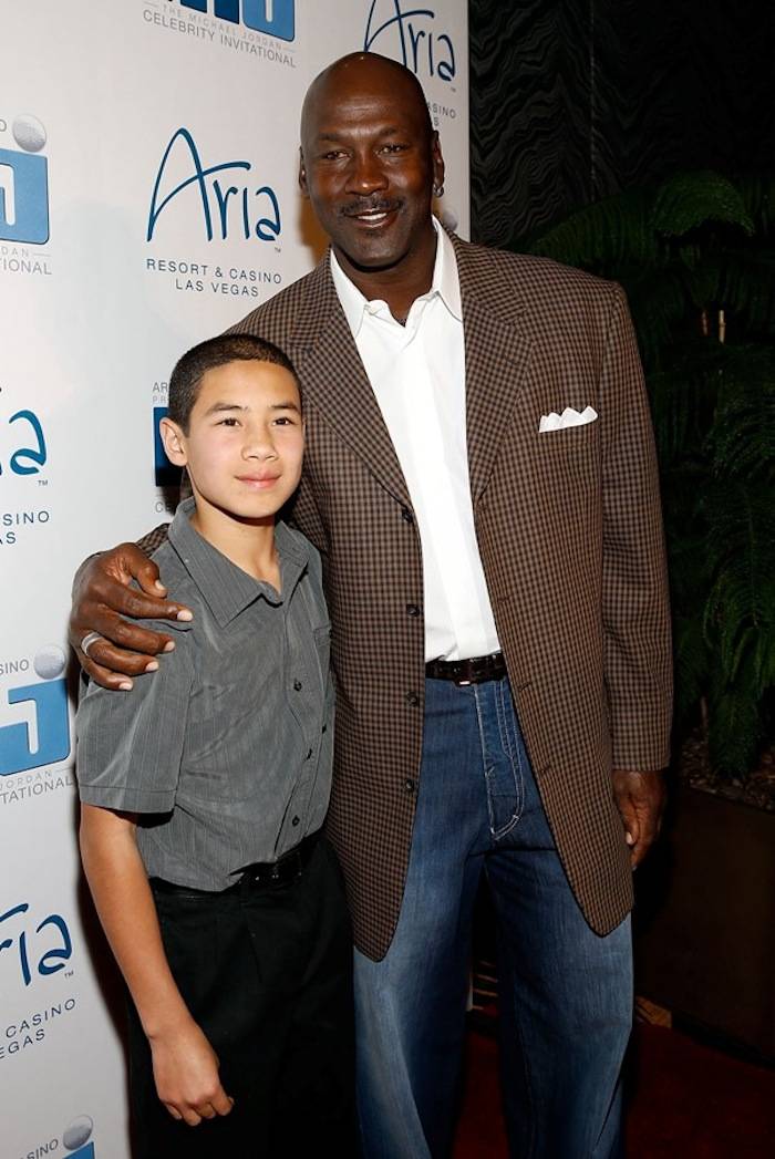 04 April 2014 - Las Vegas, Nevada - Paul O'Neill, Allie O'Neill. Michael  Jordan Celebrity Invitational Gala at Aria Resort and Casino. Photo Credit:  MJT/AdMedia/Sipa USA Stock Photo - Alamy