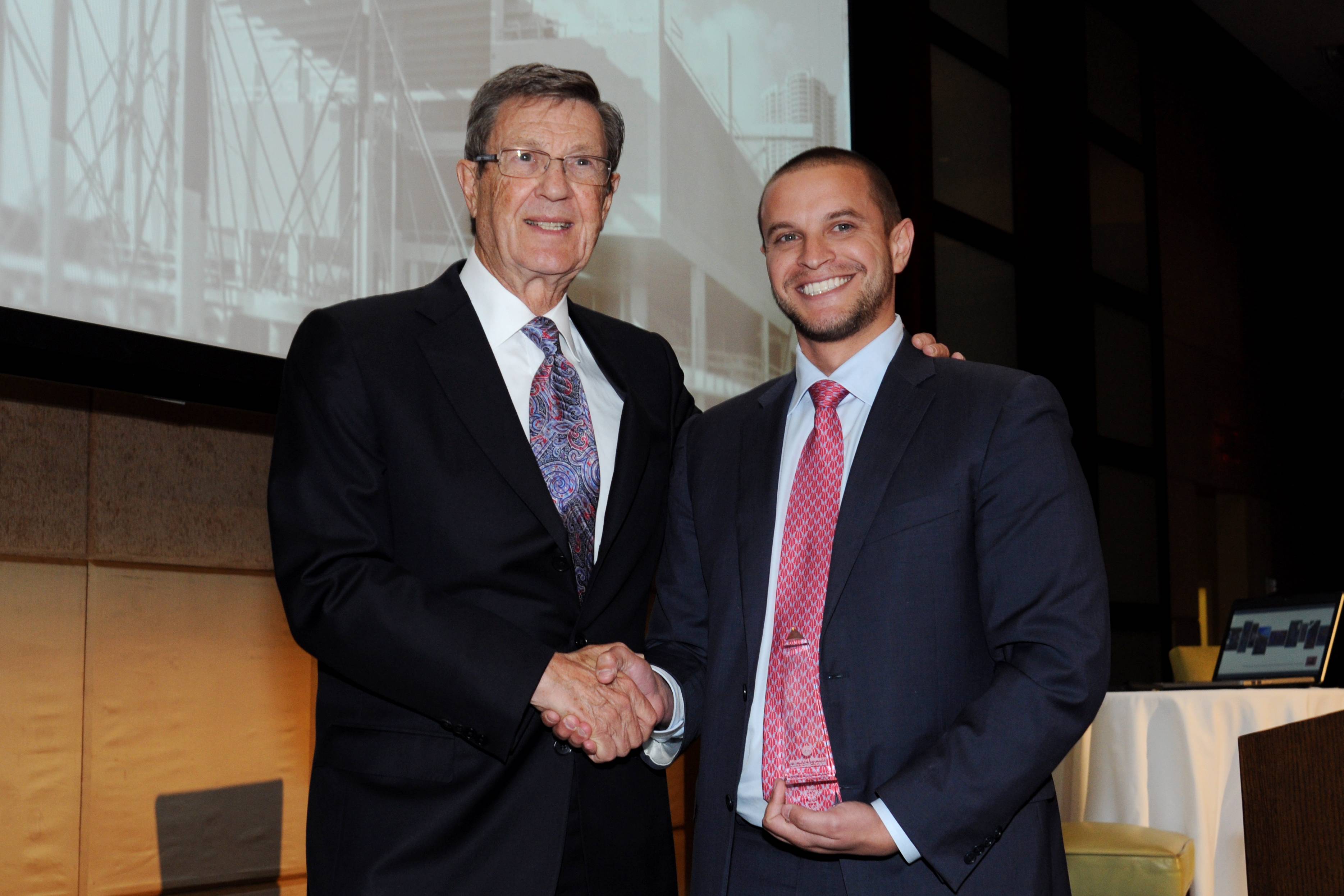 1. MAM Board Chairman Aaron Podhurst and Alex Fernandez of MBF Healthcare Partners, MAM Corporate Honors recipient