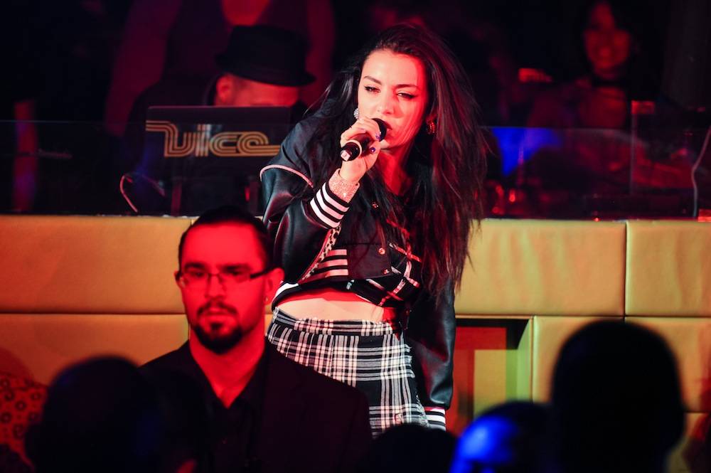 Haute Event: Charli XCX Performs at Lavo with Todd English, Dana White in the Crowd