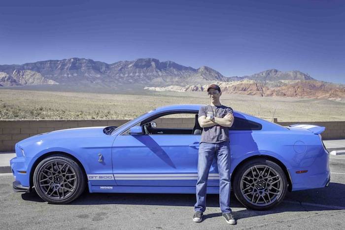 Jeff Leibow with a Shelby GT500; Photo Credit Vik Chohan Photography.jpg