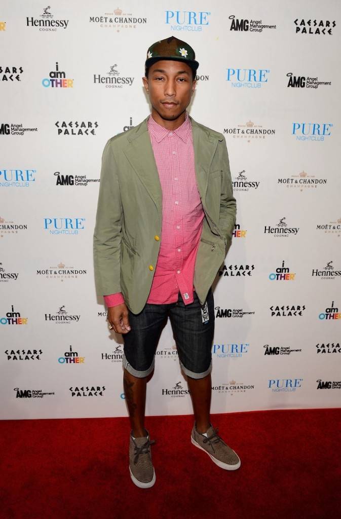 Haute Event: Pharrell Williams Gets Lucky at Pure Nightclub