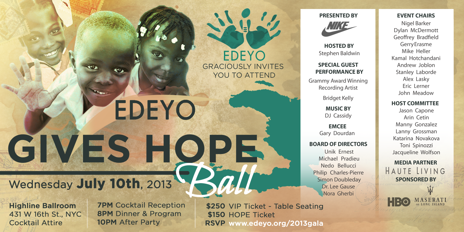 2013 Edeyo Ball Invitation