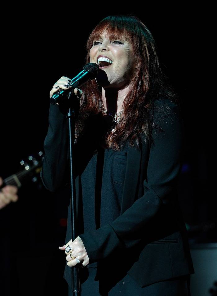 Recording artist Pat Benatar performs at The Pearl concert theater at the Palms Casino Resort on June 15, 2013 in Las Vegas. (Photo by David Becker)