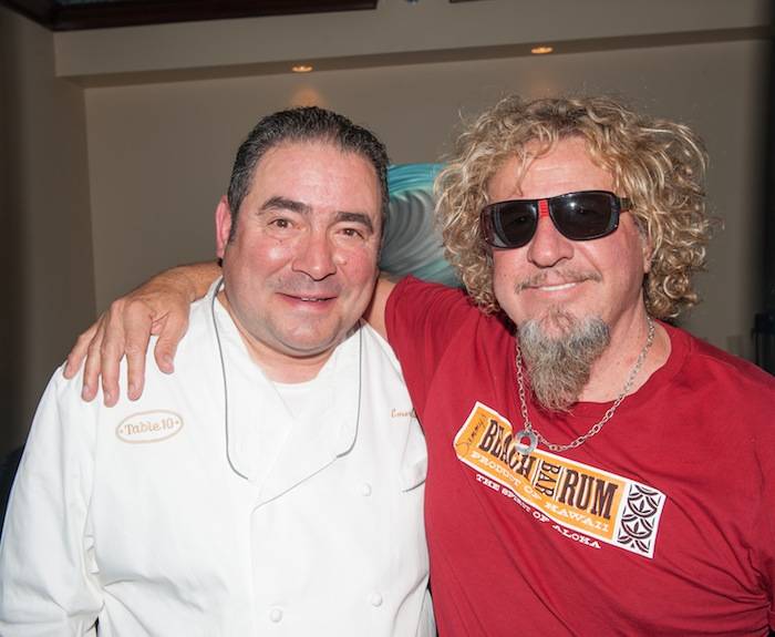 Haute Event: Emeril Lagasse and Sammy Hagar Throw a Tiki Party at the Venetian
