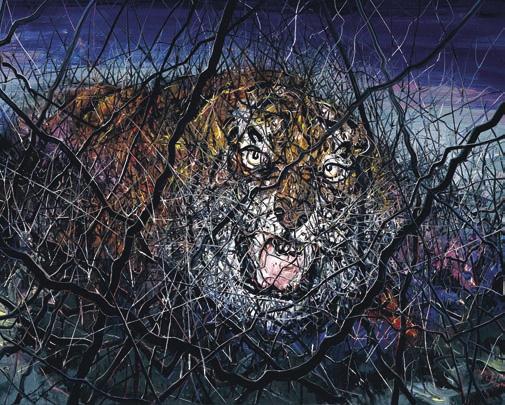 “The Tiger” by Zeng Fanzhi