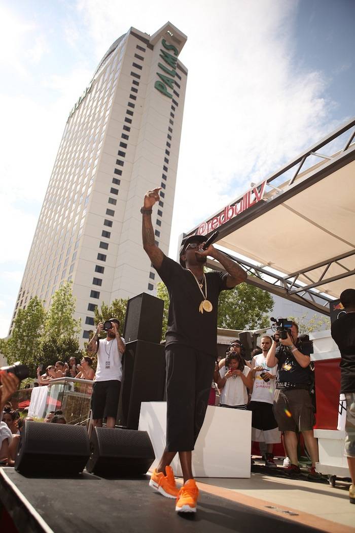 Wale performing at Ditch Fridays at Palms Pool