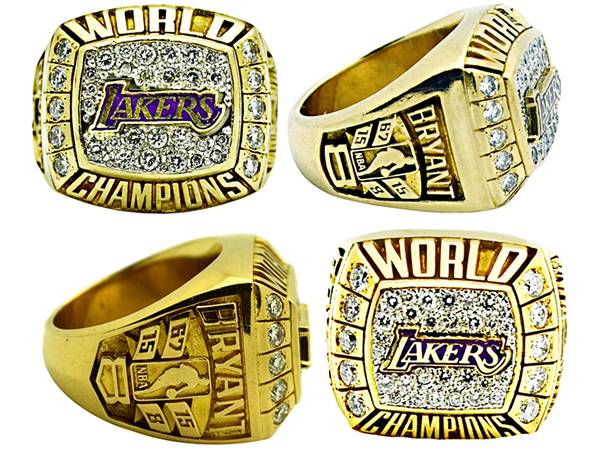 how much rings does kobe have
