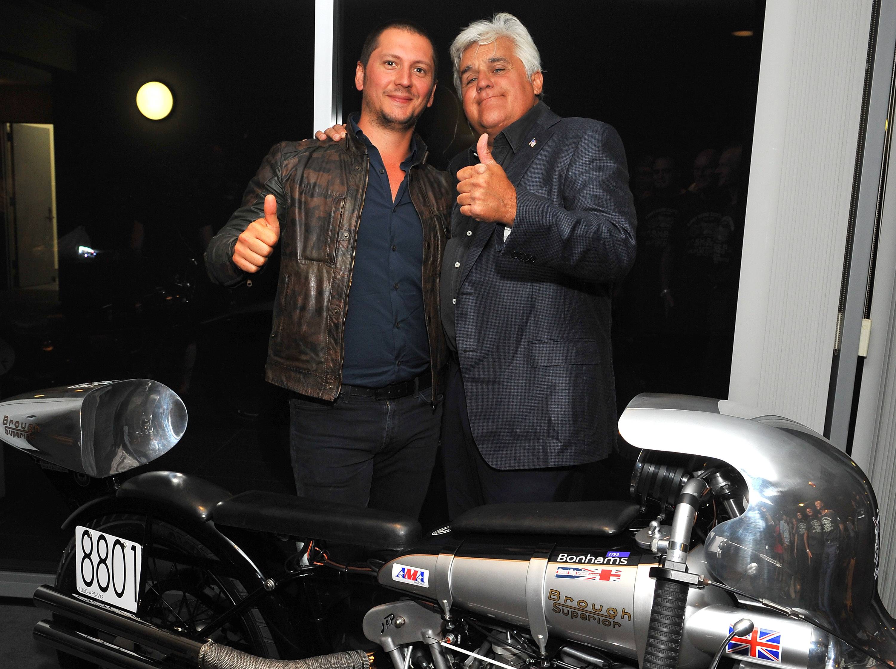Matchless and Ace Cafe Presents Return To The Salt with Brough Superior Hosted by Jay Leno
