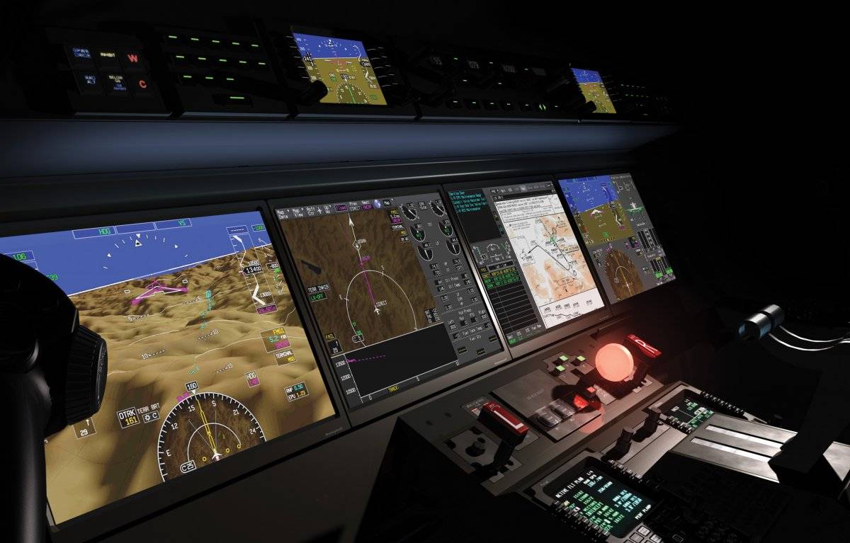 pilots-also-have-the-synthetic-vision-primary-flight-display-which-uses-terrain-data-to-create-a-digital-view-of-the-planes-surroundings-for-use-in-low-visibility-conditions