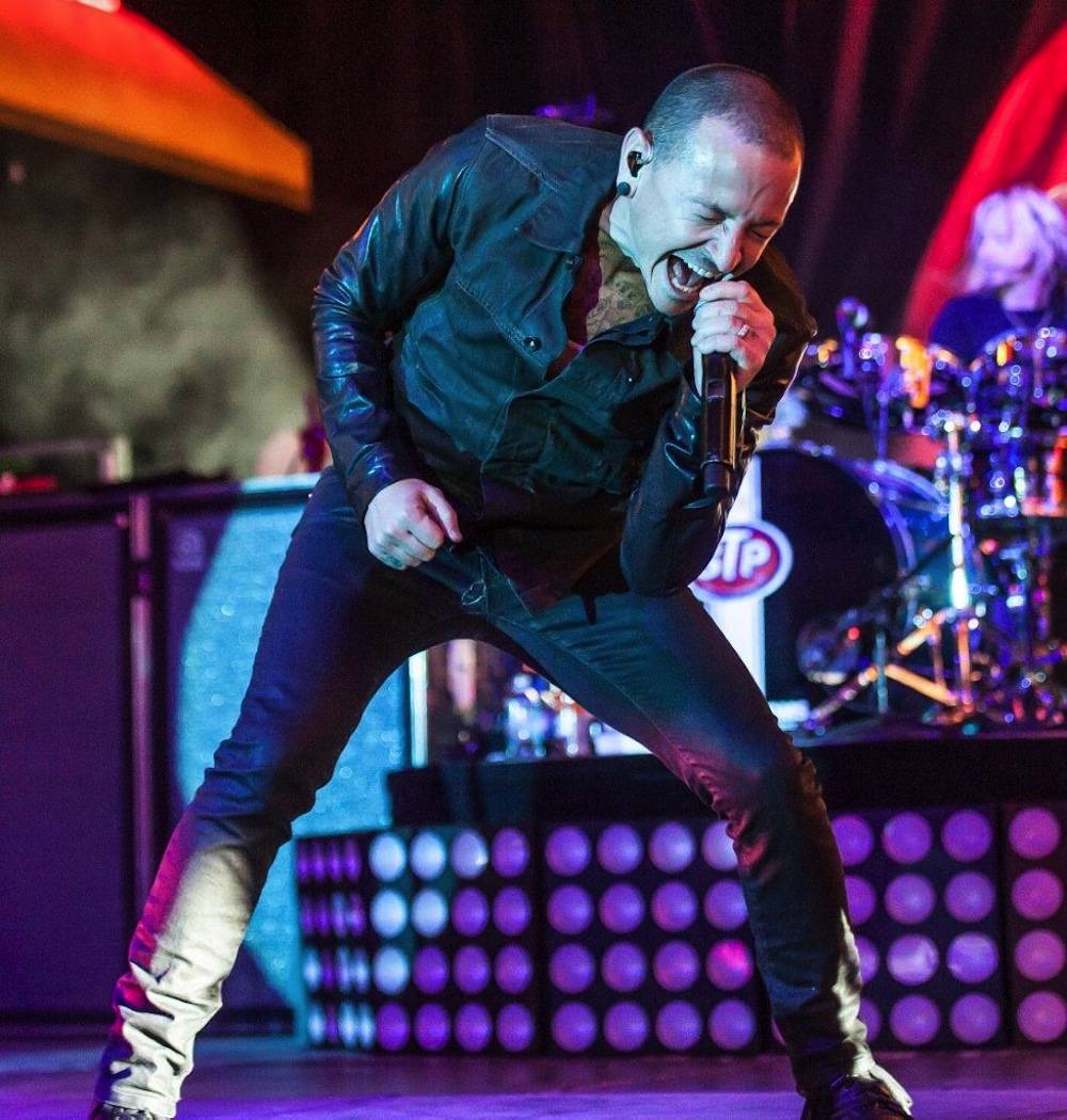 Chester Bennington of Stone Temple Pilots performs at the D Las Vegas 9.27.13