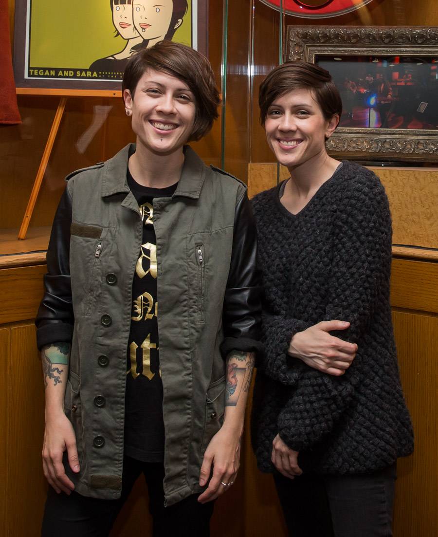 Tegan and Sara honored with display at Hard Rock Hotel & Casino in Las Vegas