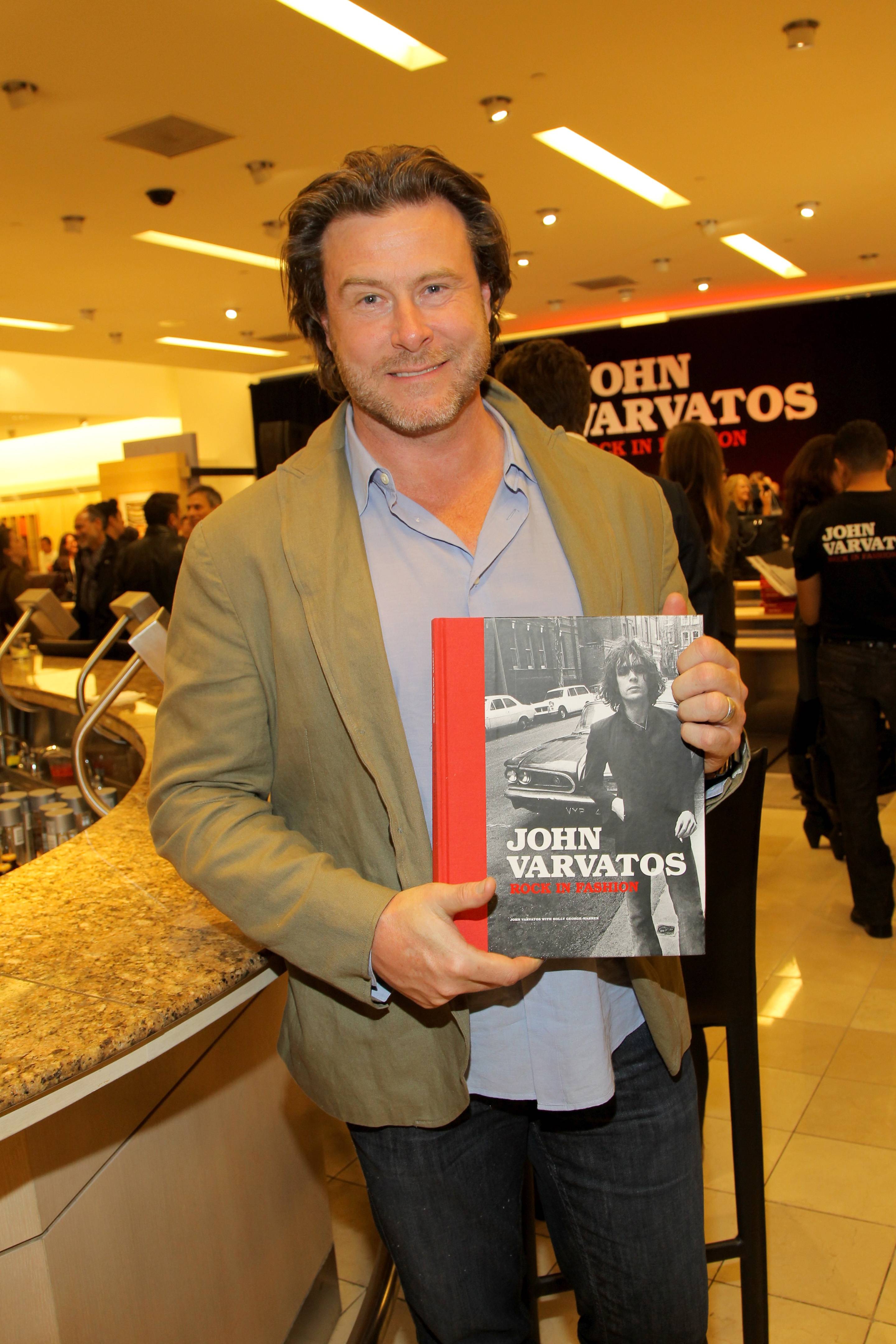 Neiman Marcus Welcomes John Varvatos To Celebrate The Launch Of His Book 