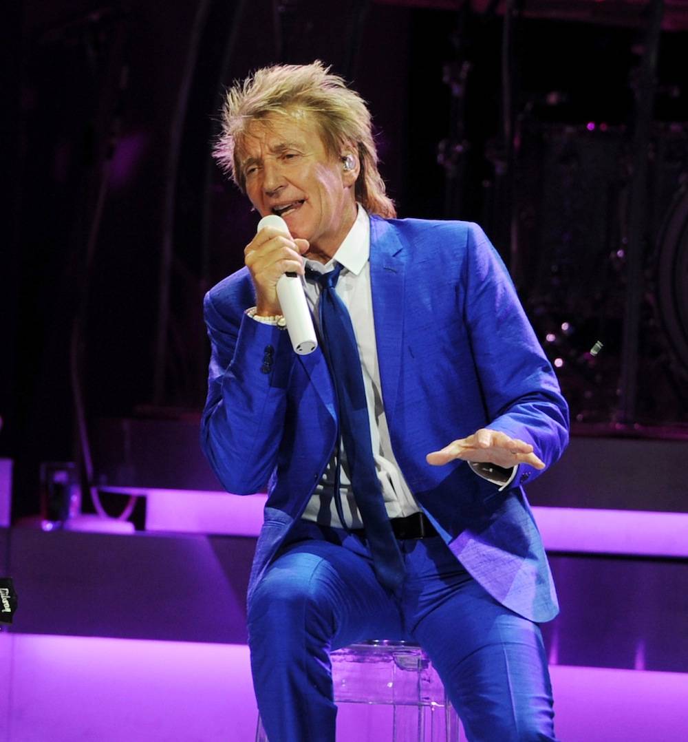 Rod Stewart Performs In His Residency Show 
