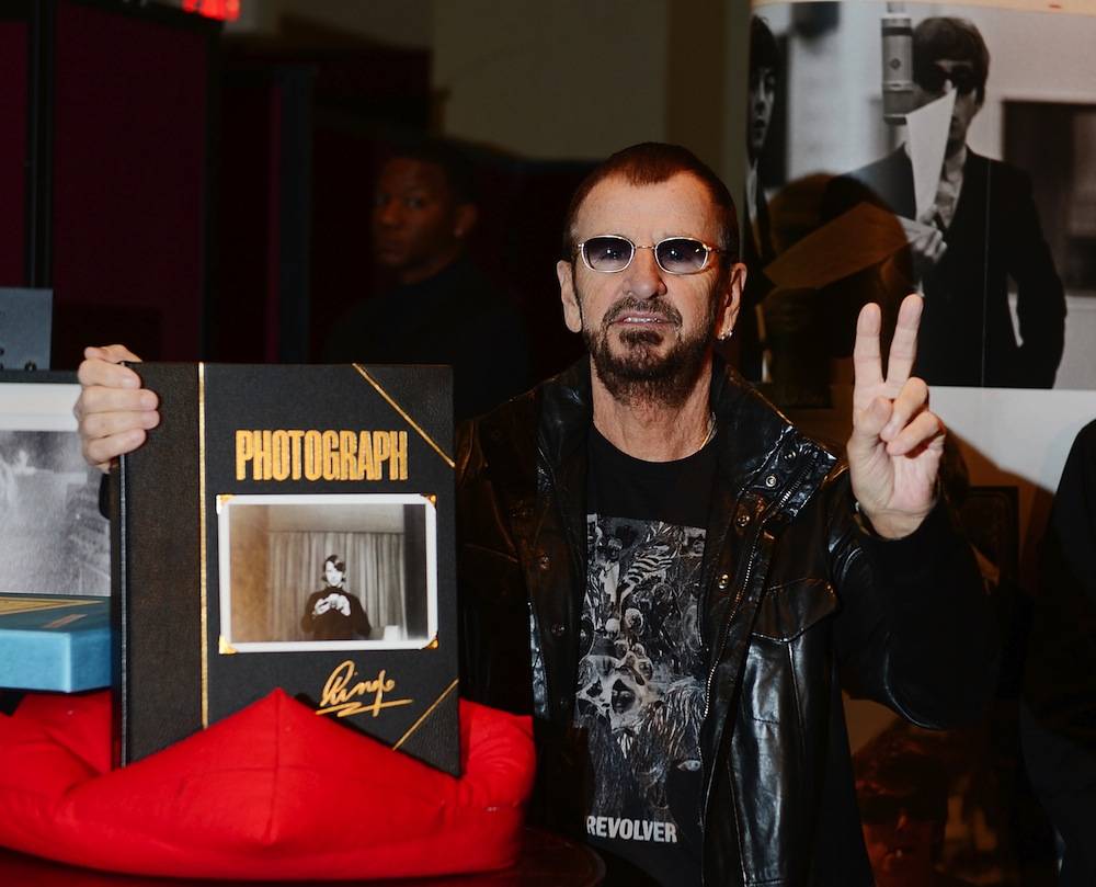 Ringo Starr Holds First Public Launch Of Book PHOTOGRAPH With Guests The 