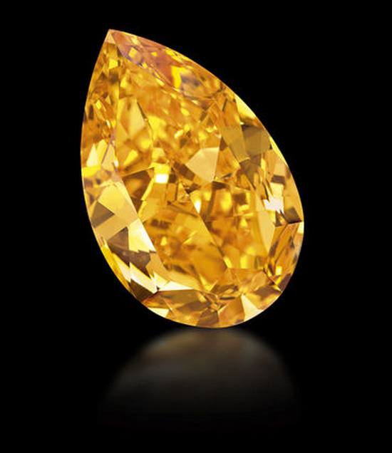 Christie's-orange-diamond