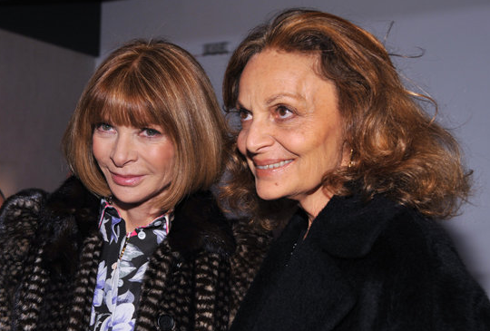 Diane von Furstenberg & Anna Wintour