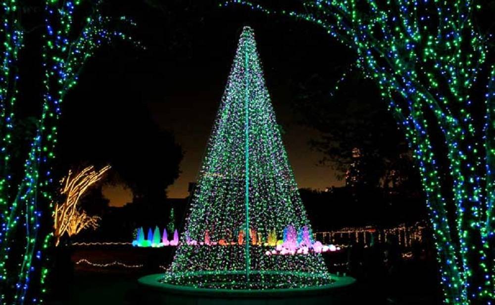 Atlanta Botanical Gardens Garden Lights Holiday Nights