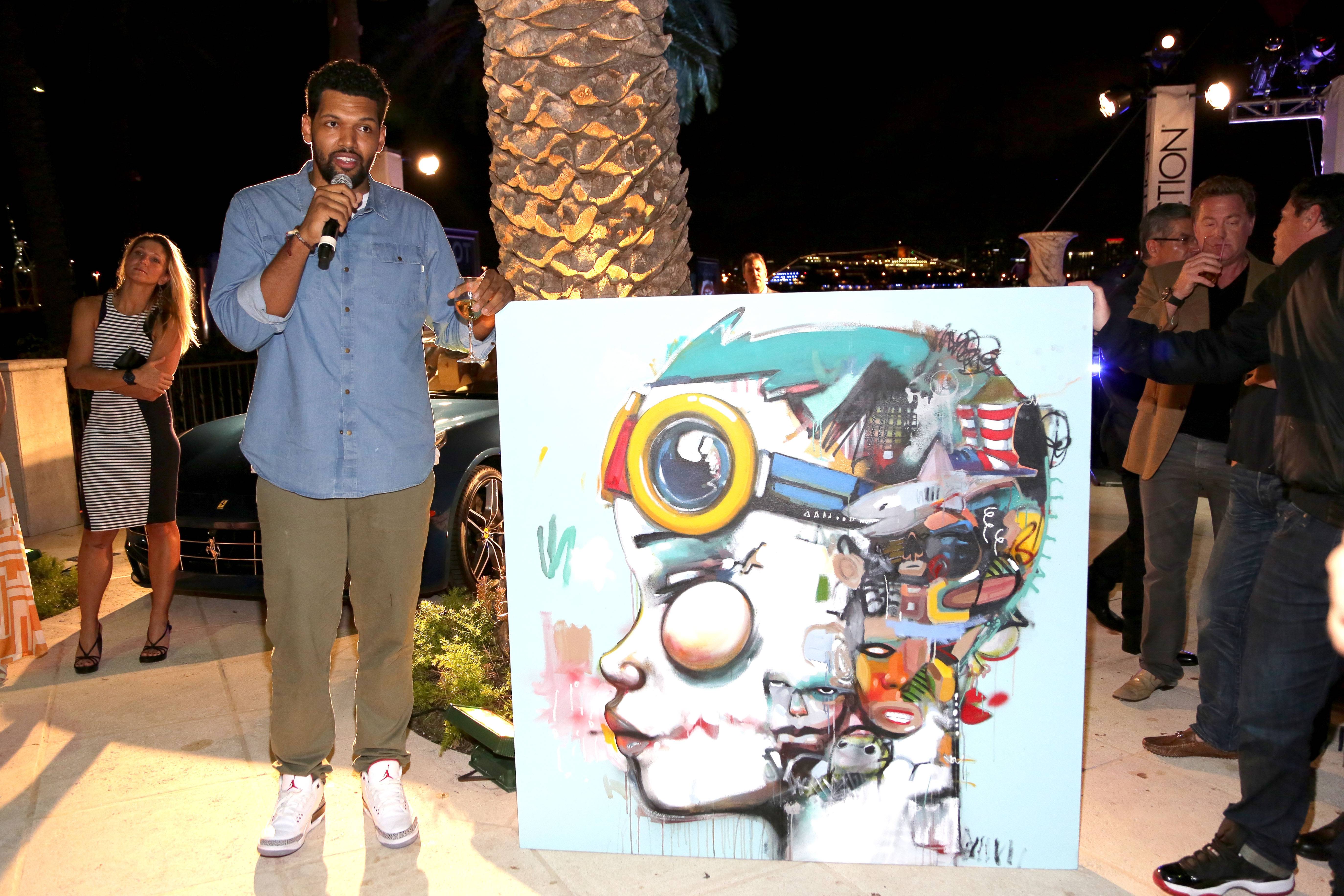 Haute Living And Hublot Celebrate The Art Of Fusion With Hebru Brantley On Star Island