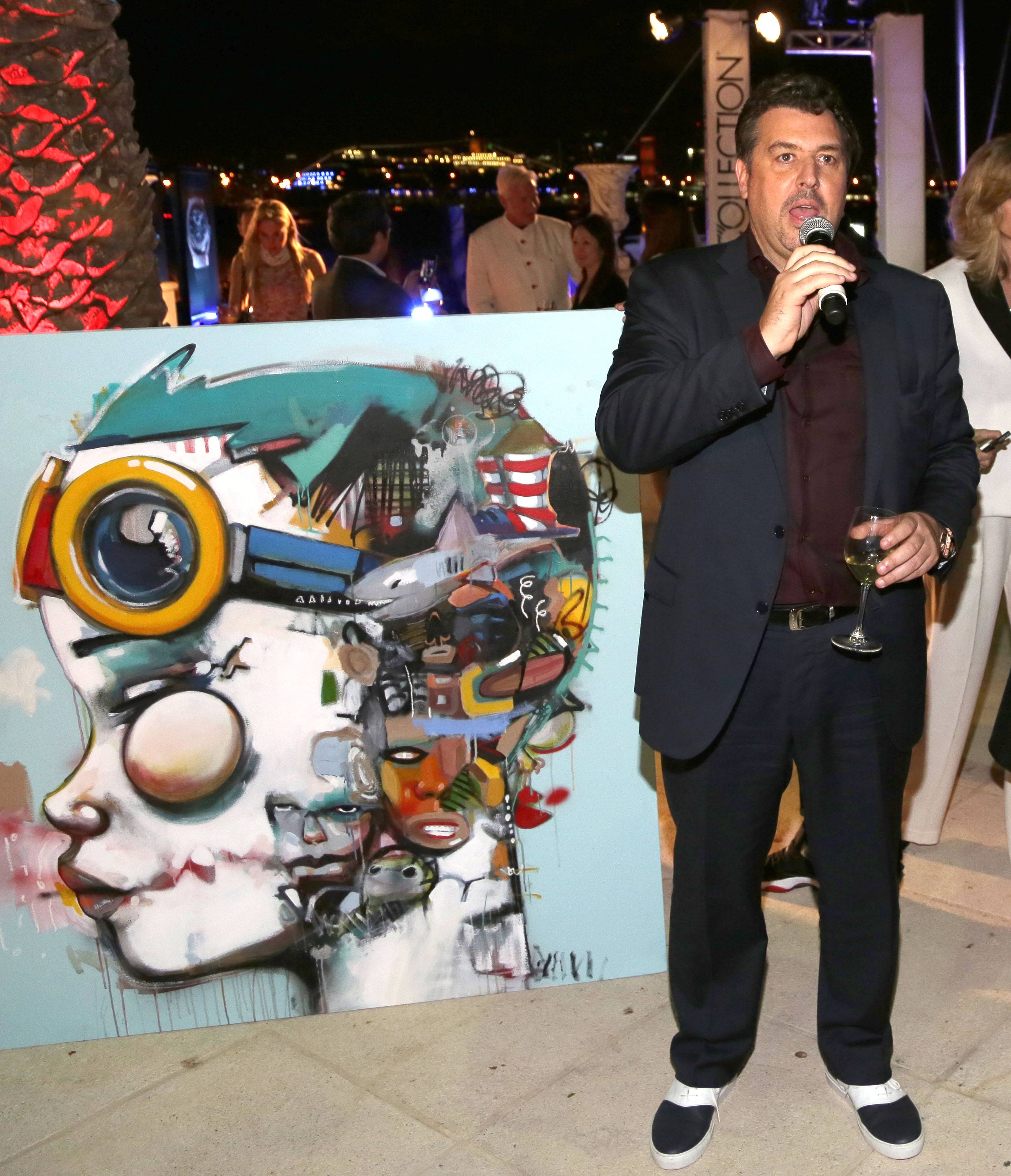 Haute Living And Hublot Celebrate The Art Of Fusion With Hebru Brantley On Star Island
