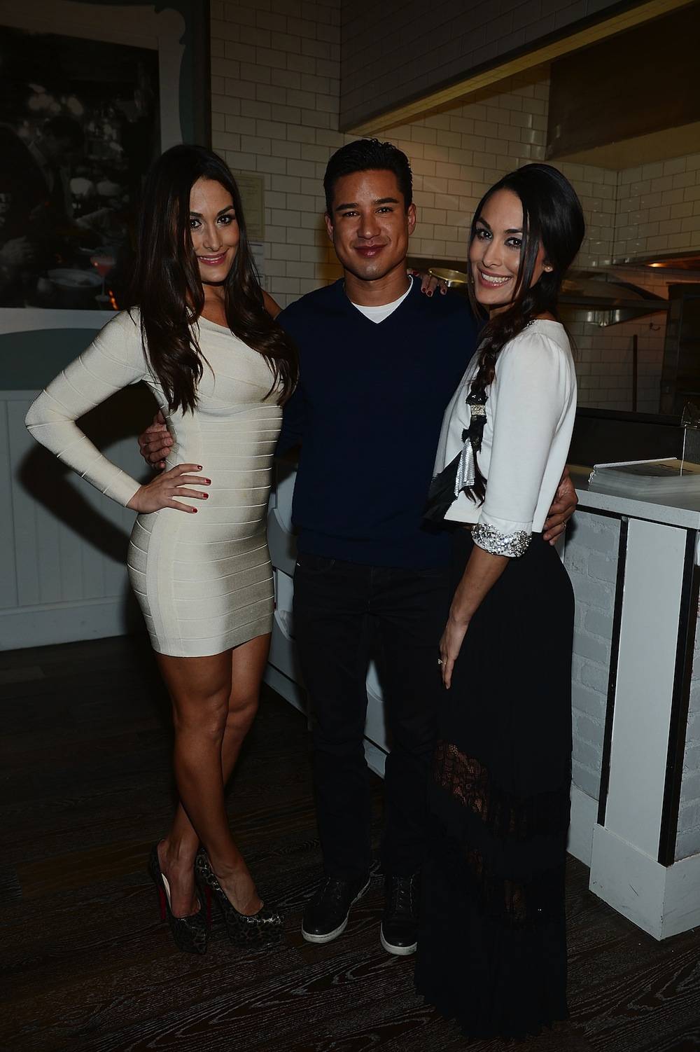 Mario Lopez And The Bella Twins Celebrate Sugar Factory's Grand Opening At Town Square Las Vegas