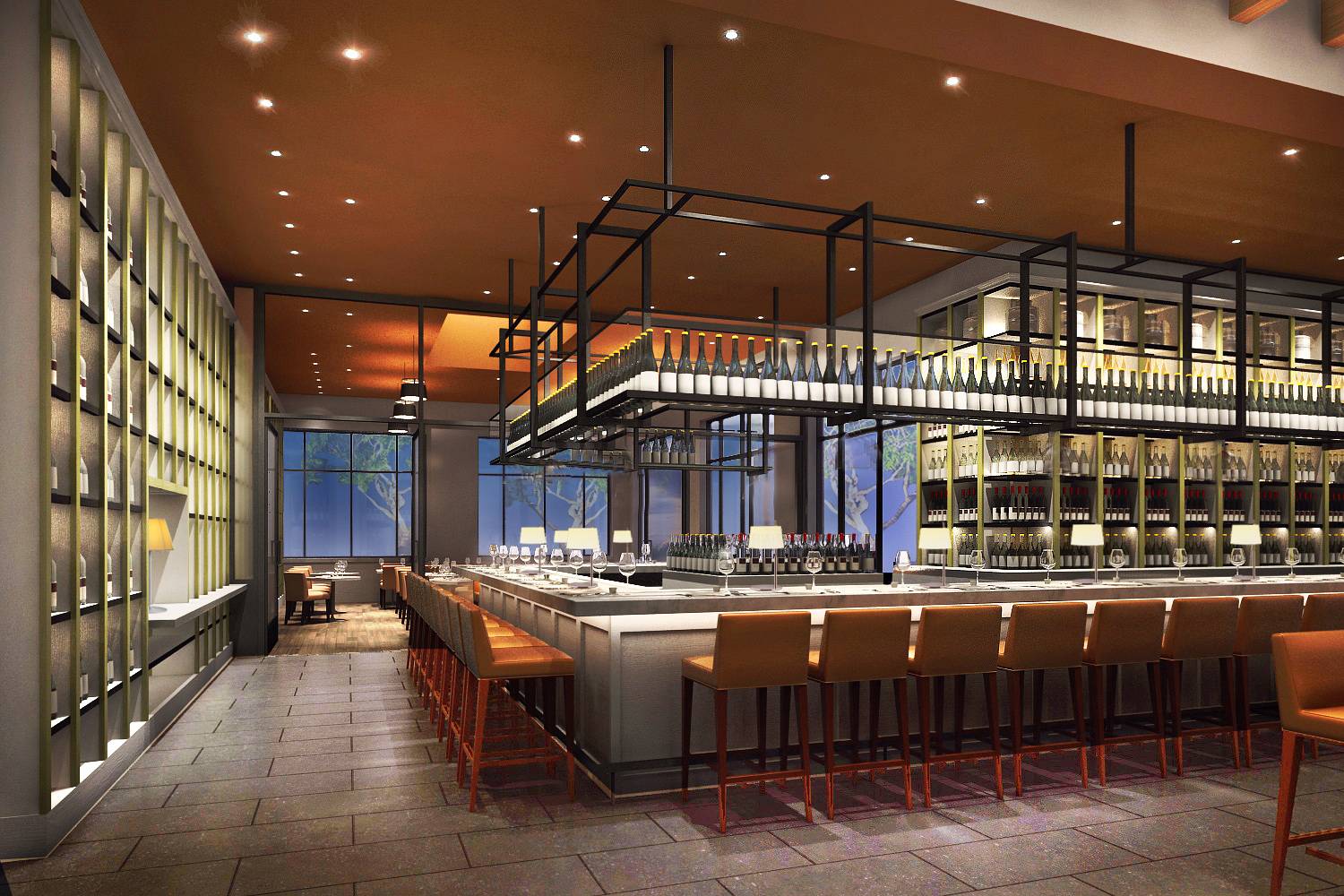 Restaurants  Fig & Olive Opens At Fashion Island In Newport Beach