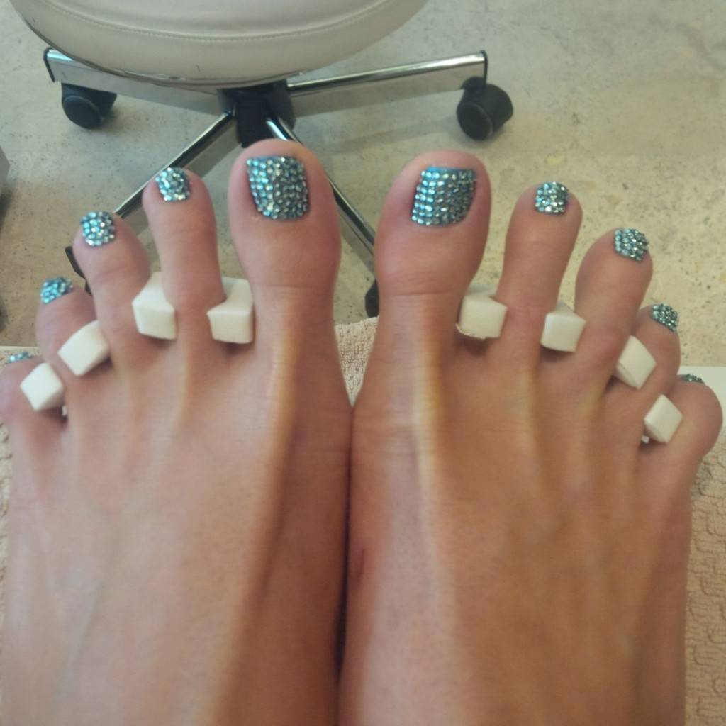 Swarovski Pedicure? Yes, It Exists! ONLY at the Fontainebleau Hotel on ...