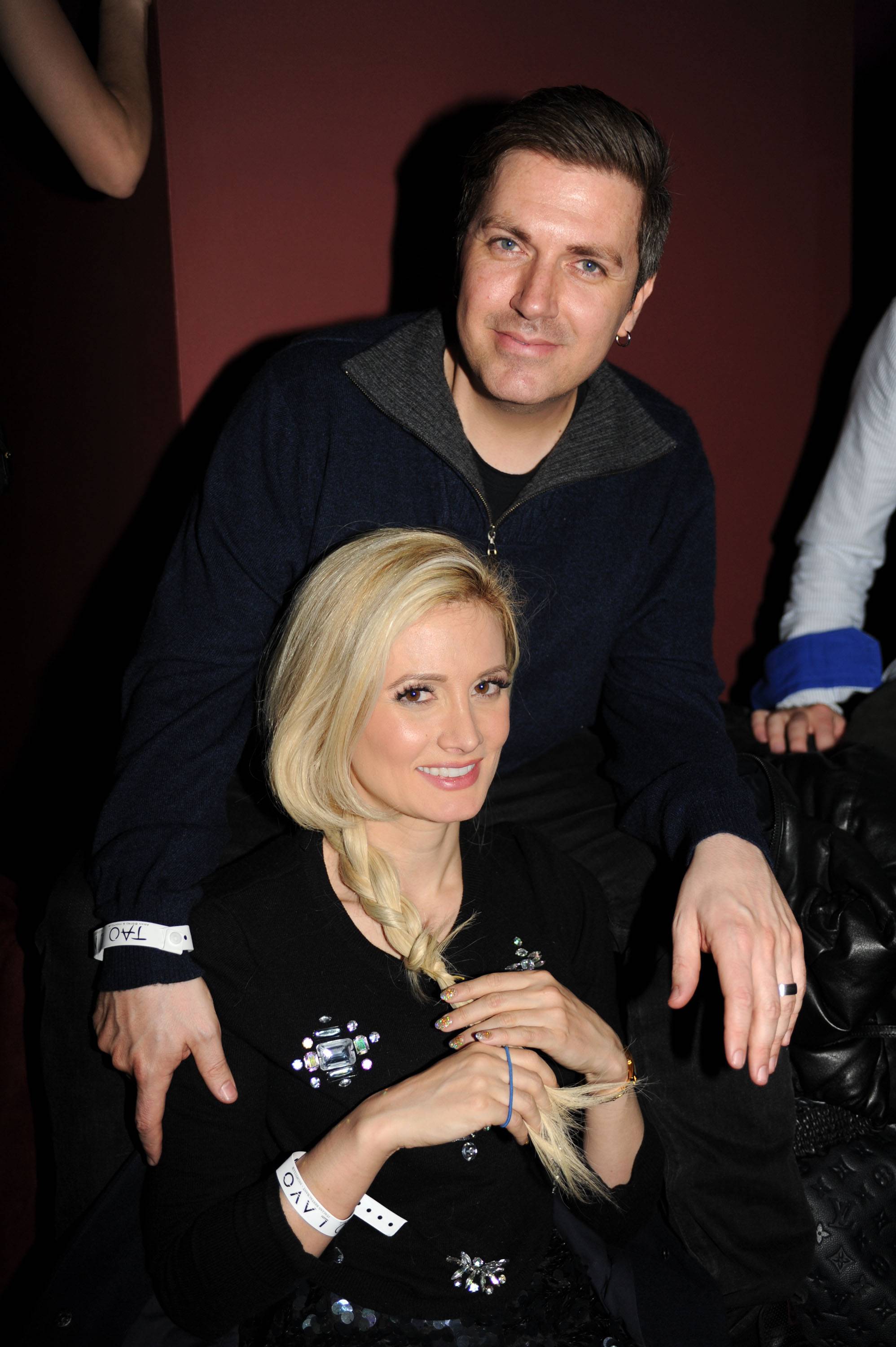 Holly Madison and husband Pasquale Rotella at TAO at Village at the Lift with Moet & Chandon and Stella Artois