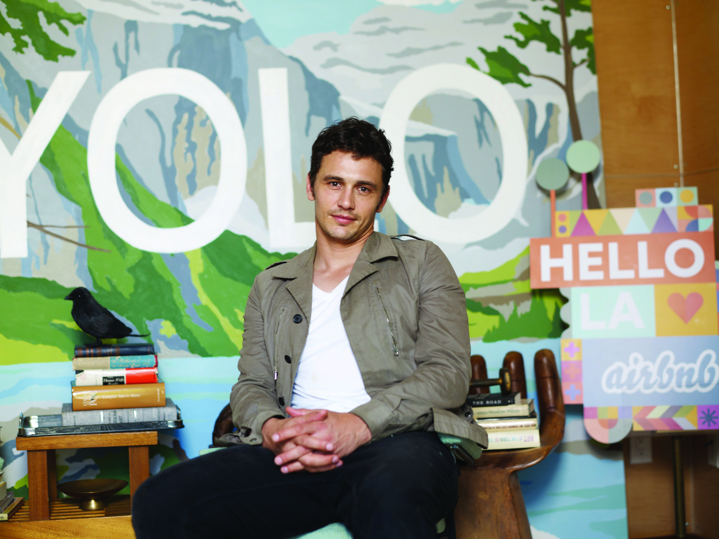 JamesFranco, credit Getty Images for Airbnb